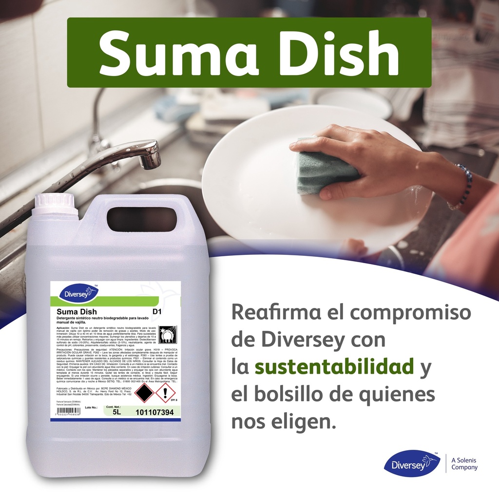 Suma dish 20L DIVERSEY