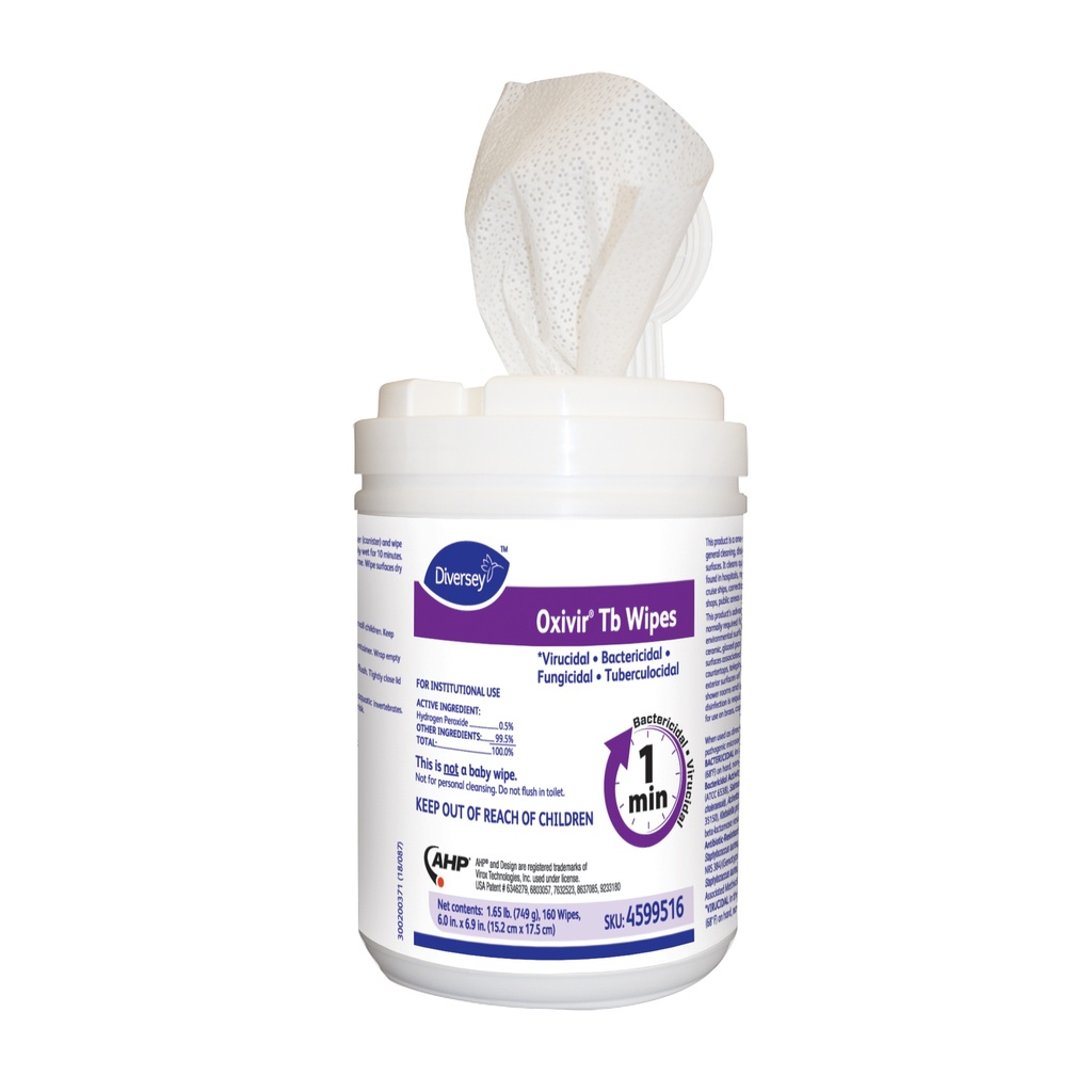 Oxivir TB Wipes 160Wipes DIVERSEY