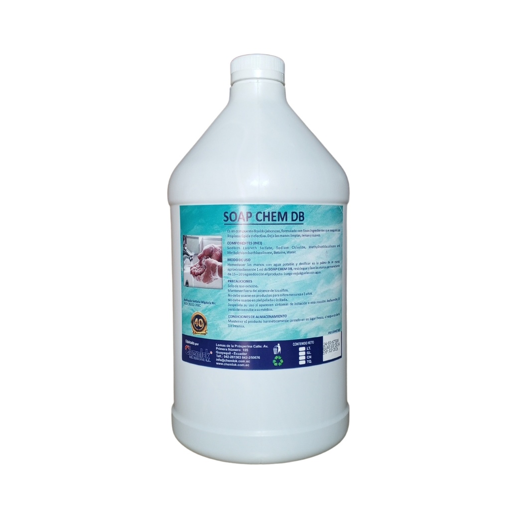 Jabon de Manos Liquido Neutro Galon Chem