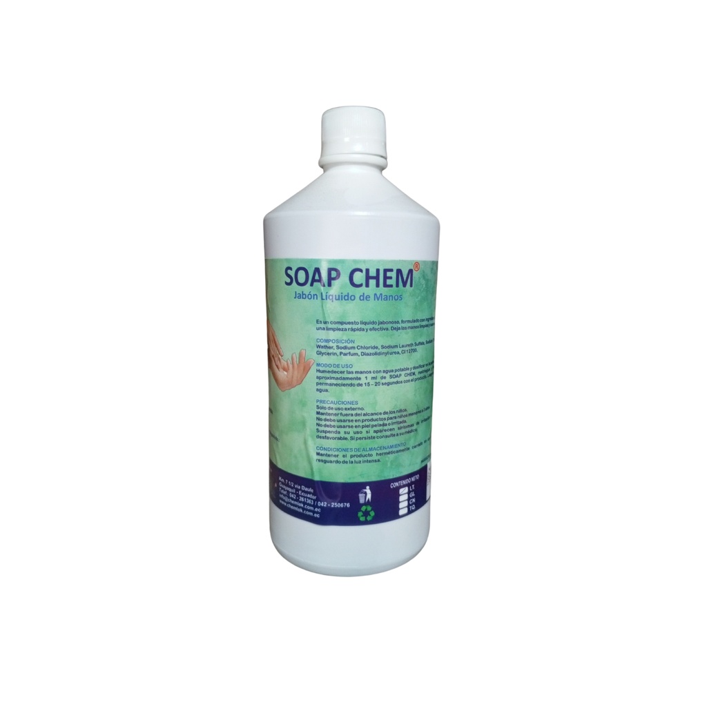 Jabon de Manos Liquido Lavanda Litro Chem