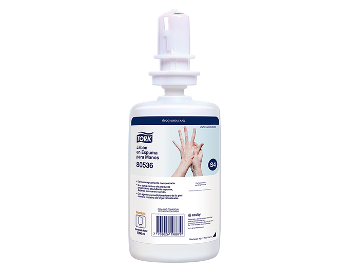 Jabon de Manos Espuma Repuesto 1000 ml Tork