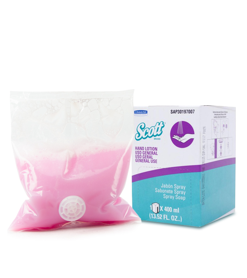 Jabon de Manos Spray Repuesto 400 ml Scott