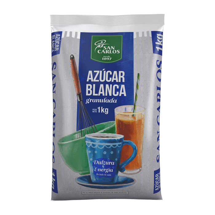 Azucar Blanca Funda 1 Kg San Carlos