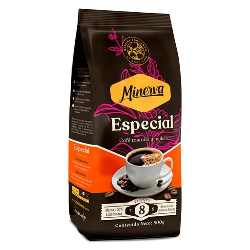 [ITM000000070] Café Molido 500 gr Especial Minerva
