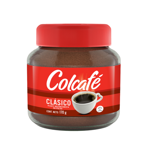 [ITM000000063] Café Instantáneo en Polvo Tapa Roja 170 gr Colcafe