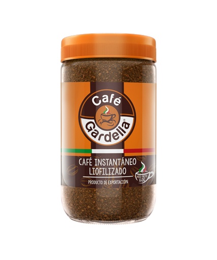 [ITM000000067] Café Instantáneo Liofilizado Frasco Vidrio 160 gr Gardella