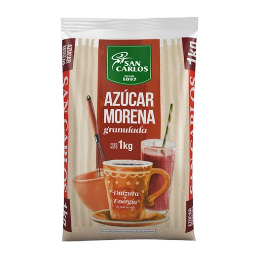 [ITM000000624] Azucar Morena Funda 1 Kg San Carlos