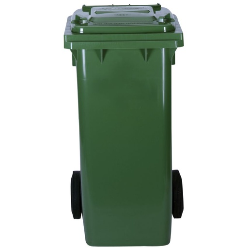 [ITM000000493] Contenedor 120 Litros C/Tapa y Llantas Verde