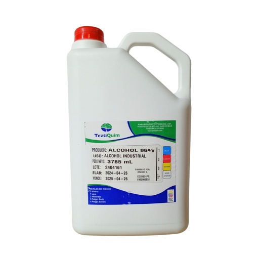 [ITM000000238] Alcohol Liquido Industrial 96% Galon Lidex