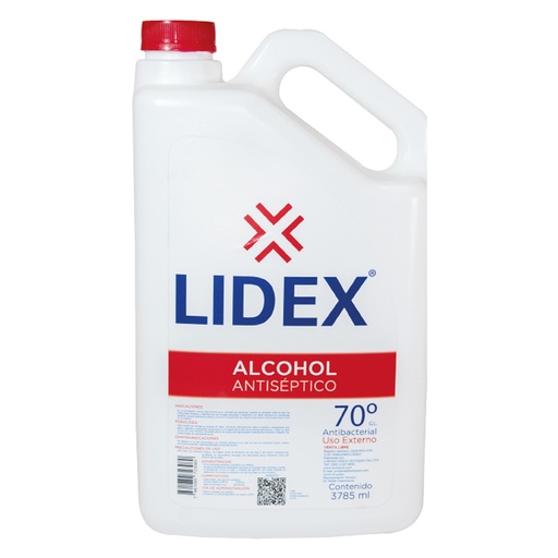[ITM000000242] Alcohol Liquido 70% Galon Lidex