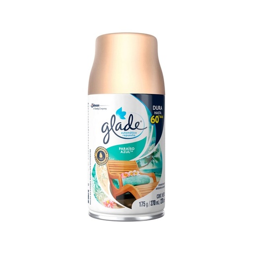 [ITM000000255] Ambiental en Spray Automatic ParaisoAzul Repuesto x1 175gr Glade