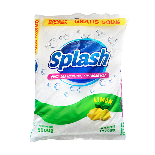[ITM000000548] Detergente en Polvo Limon 5 kg Splash