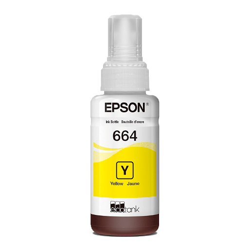 [ITM000001006] Tinta Para Impresora 664 Yellow Frasco 70ml Epson