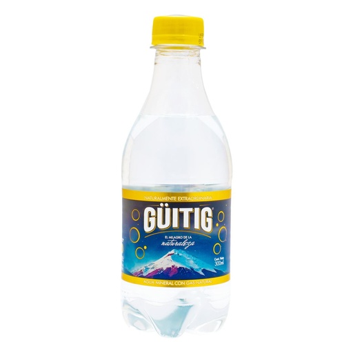 [ITM000001053] Agua con Gas Mineral 300 ml Guitig