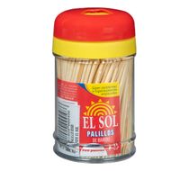 [ITM000001171] Palillos de Dientes Frasco 300 Unidades El Sol