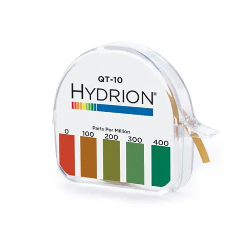 [DAV72432] Quat Test 0 - 400 PPM QT-10 Tirillas 1 Rollo DIVERSEY